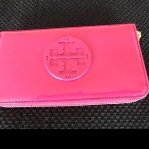 PINK TORY BURCH WALLET NEVER USED